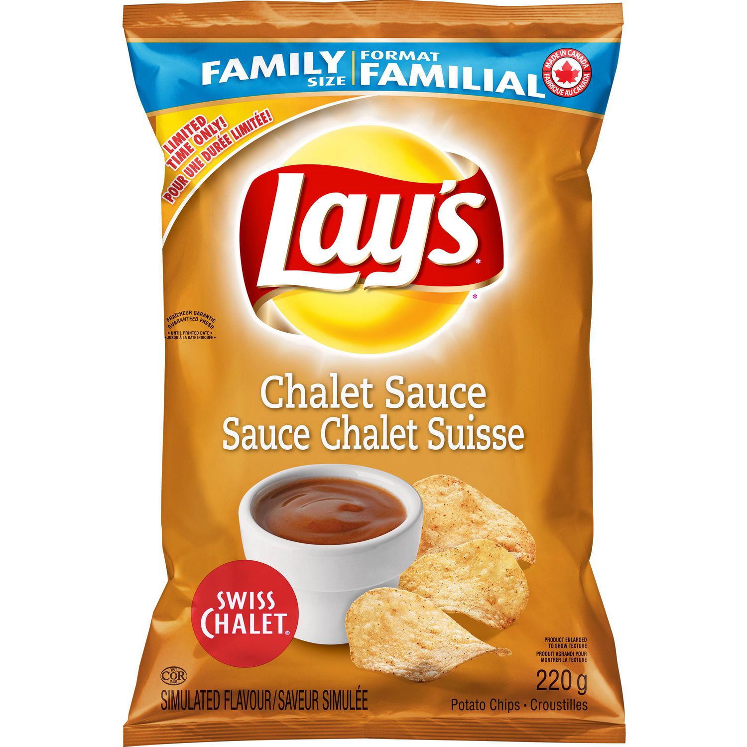LAYS CHIPS CHALET SAUCE